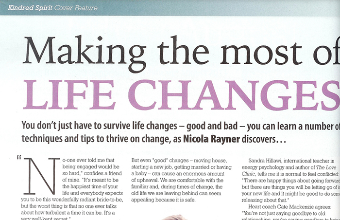 Read more about the article Making the most of life changes